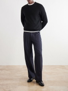 NN07 - Ted 6605 Wool Crewneck Sweater - Black