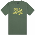 Brain Dead Men's New Age T-Shirt in Green