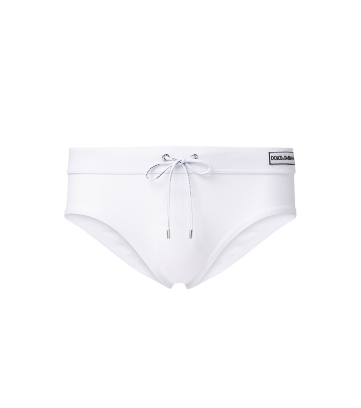 Photo: Dolce&Gabbana Logo swim briefs