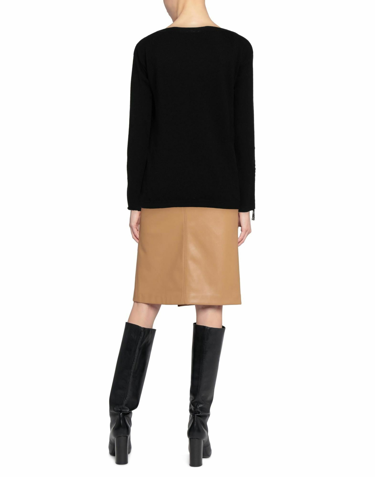 Manila Grace Womens Sweater in Black