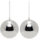 SIMONMILLER Silver Disco Drop Earrings