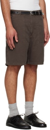 JEANERICA Brown Genua Worker Chino Shorts