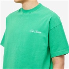 Cole Buxton Men's Classic Embroidery T-Shirt in Green