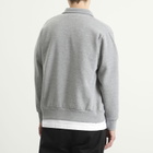 Universal Works Men's TylerZip Sweat Jacket in Grey Marl