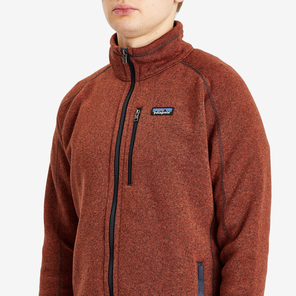 Patagonia Men's Better Sweater Jacket in Burnished Red