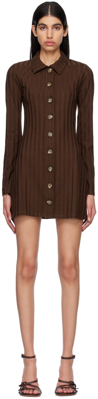 REFORMATION - Mairwen Linen Halter Mini Dress Reformation