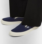 Vans - OG Classic LX Canvas Slip-On Sneakers - Blue