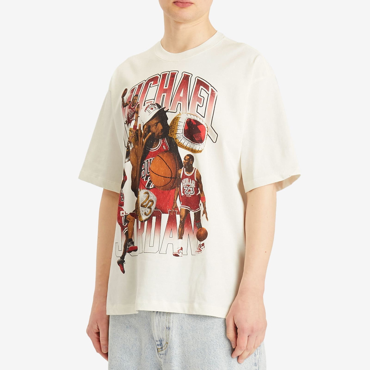 【NIKE】★ESSENTIAL 85 SS CREW TOP★大人気★【正規品】 Air Jordan Men's Essential 85' Crew Photo T-Shirt in Sail