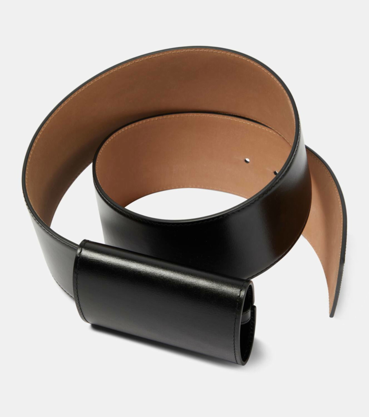 【関税&送料込】Alaia Knot Belt In Lux Leather Alaïa Knot leather belt ALAÏA