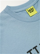 iggy - Printed Cotton-Jersey T-Shirt - Blue