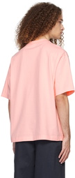 Acne Studios Pink Printed T-Shirt