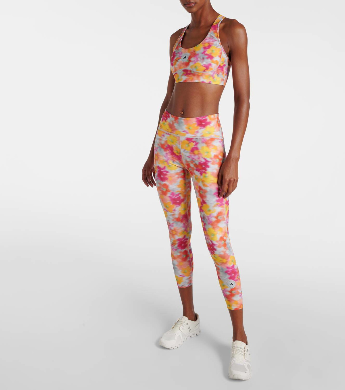 Adidas by Stella McCartney Printed sports bra