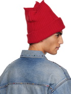 Charles Jeffrey LOVERBOY Red Box Beanie