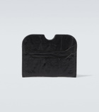 Acne Studios Croc-effect leather card holder