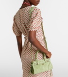 Prada Prada Bonnie Mini suede top-handle bag