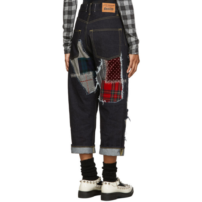 Junya Patchwork Junya Watanabe Indigo Patchwork Jeans Junya Watanabe