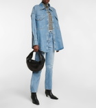 Khaite Olivia Medium leather shoulder bag
