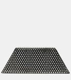 Amina Muaddi Superamini Yigit embellished satin clutch