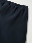 CHAMPION - Fleece-Back Cotton-Jersey Shorts - Blue