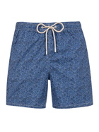 MC2 Saint Barth Man Mid-length Gustavia Swim-shorts With Emma &amp; Georgina Print | Made With Liberty Fabric