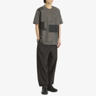 Junya Watanabe MAN Men's Patchwork T-Shirt in Grey Mix