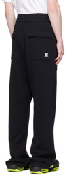 Balmain Black Printed Lounge Pants