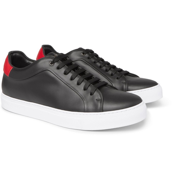 Photo: Paul Smith - Basso Leather Sneakers - Black