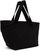 Sporty & Rich Black Script Logo Tote