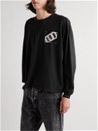 Enfants Riches Déprimés - Logo-Print Cotton-Jersey T-Shirt - Black