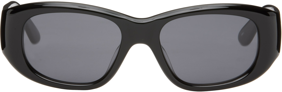THISTLES Black 'The Al' Sunglasses