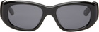 THISTLES Black 'The Al' Sunglasses