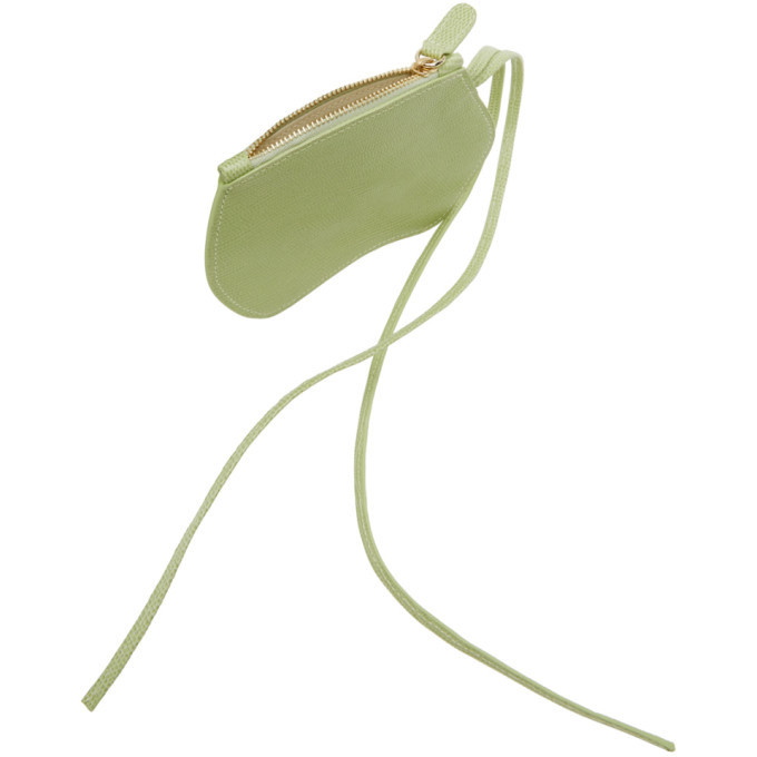 Little Liffner Green Mini Pebble Bag