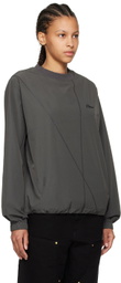 Dime Gray Tech Sweater