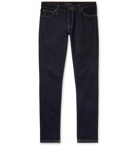 Nudie Jeans - Skinny Lin Organic Stretch-Denim Jeans - Men - Dark denim