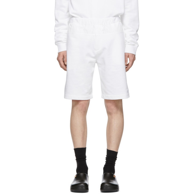 Photo: Kenzo White Nylon and Jersey Shorts