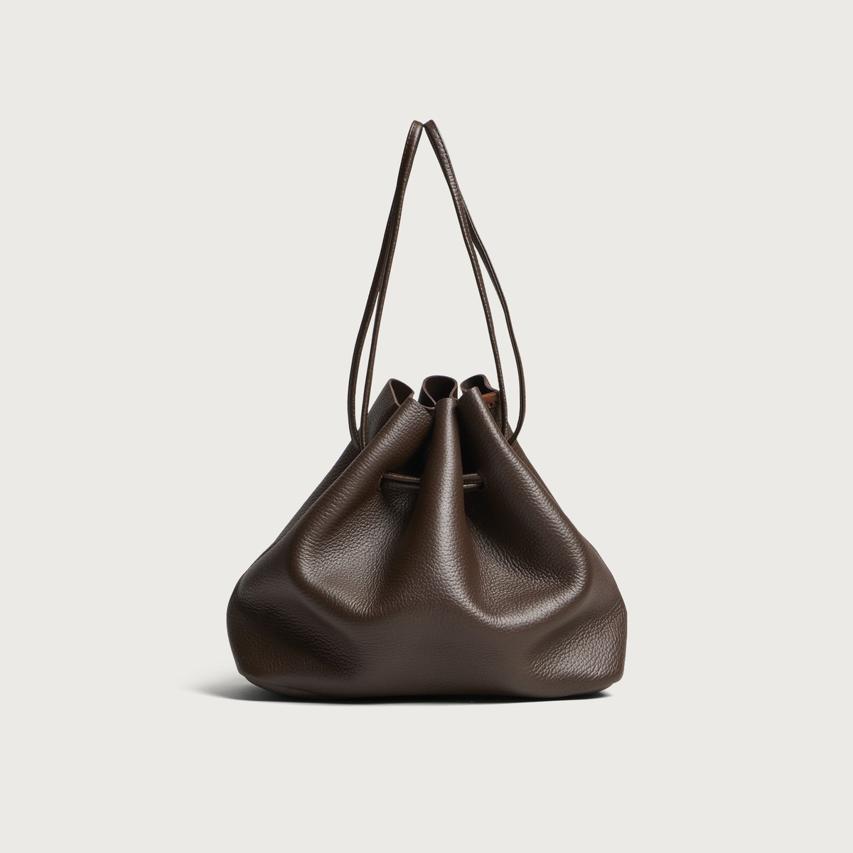 Hender Scheme Bucket Bag in Dark Brown