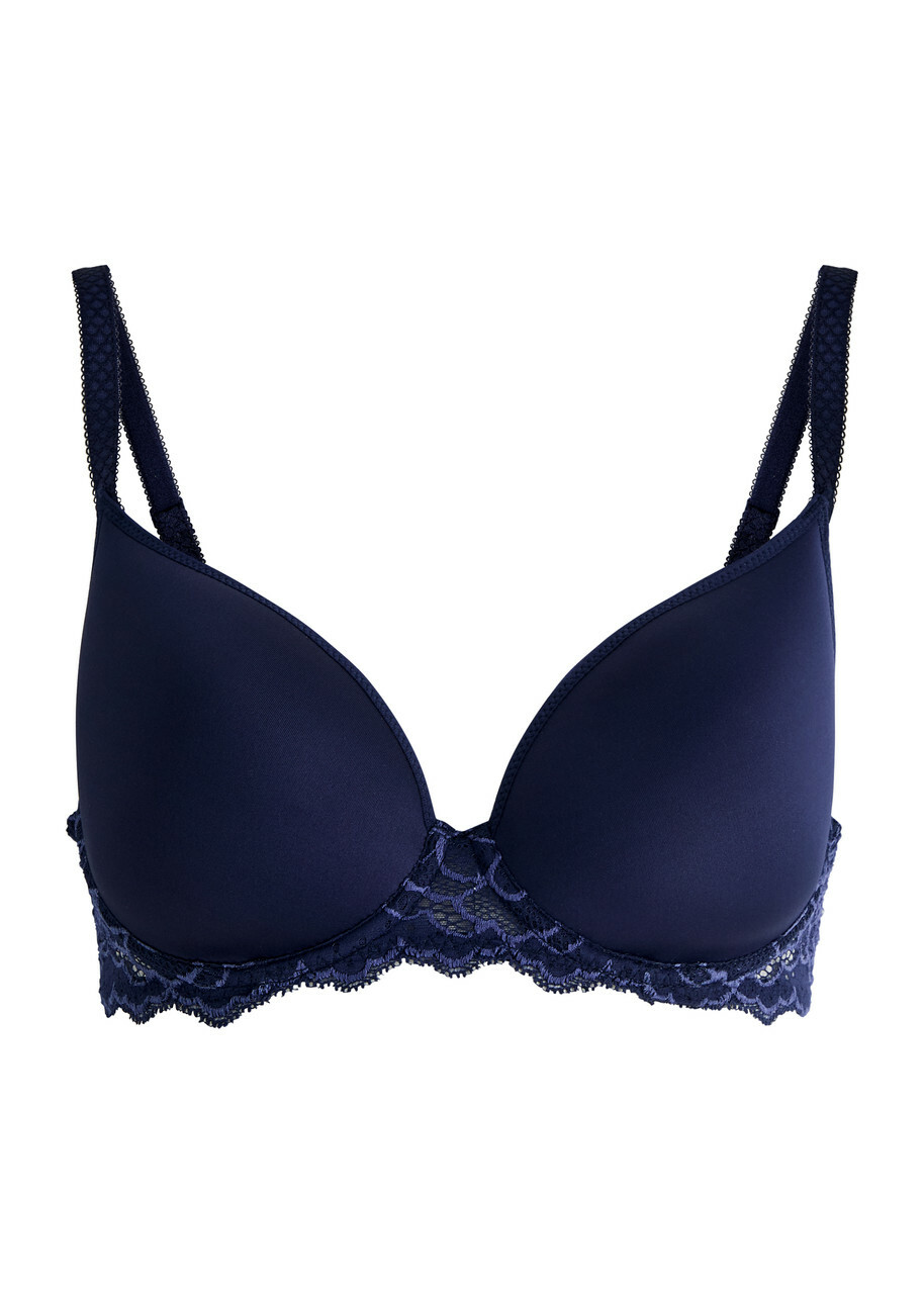 Simone PÉRÈLE Caresse Spacer Contour bra Dark Blue