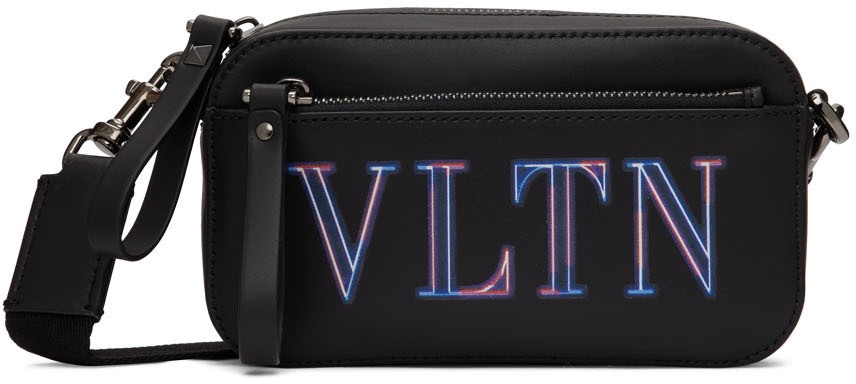 Valentino Garavani VLTN logo shoulder bag - Black