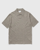 Norse Projects Jon Tech Merino Ss Polo Beige - Mens - Polos