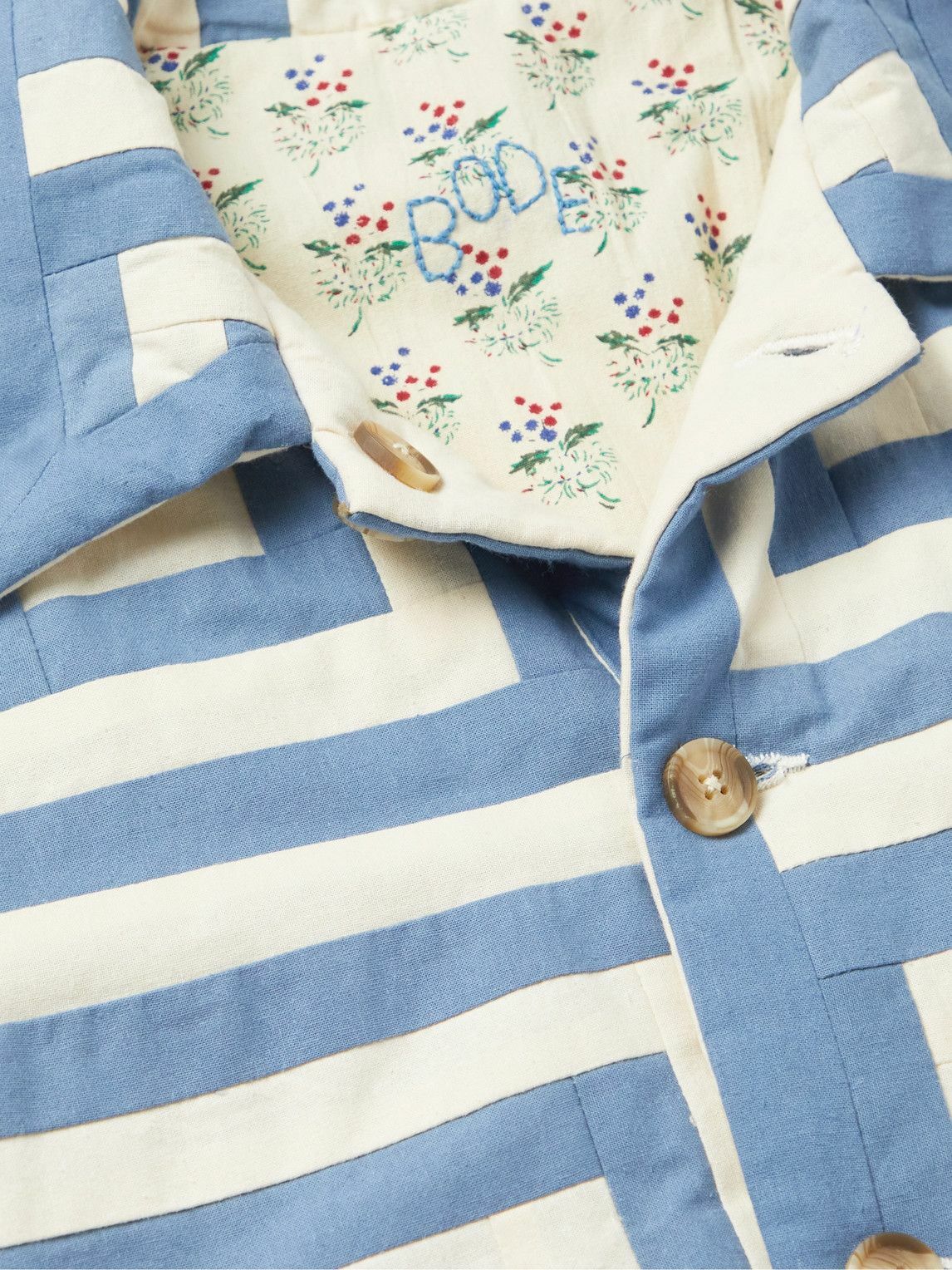 BODE - White House Steps Reversible Quilted Printed Cotton Jacket