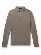 Thom Sweeney - Merino Wool Polo Shirt - Neutrals