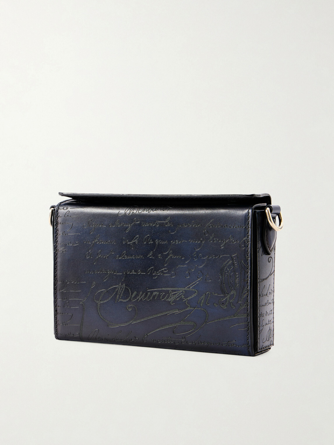 Berluti - Jour de Poche Scritto Venezia Leather Messenger Bag