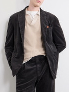 Barena - Straight-Leg Pleated Courduroy Trousers - Brown