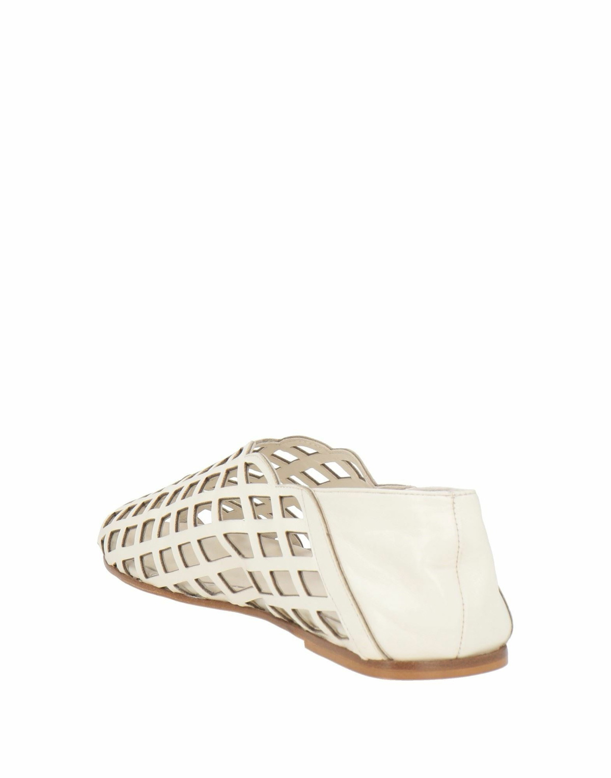 Gia Borghini Womens Ballet flats in Off white
