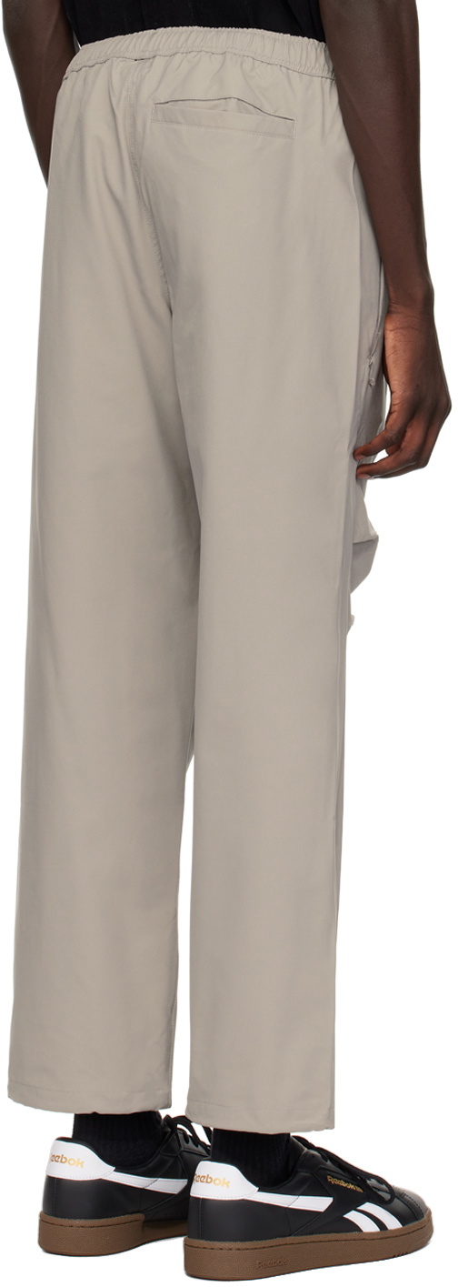 Dime Gray Relaxed Trousers Dime