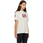 Off-White Gray 'Off' College T-shirt