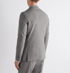 Hugo Boss - Nolvay Slim-Fit Melangé Woven Suit Jacket - Gray