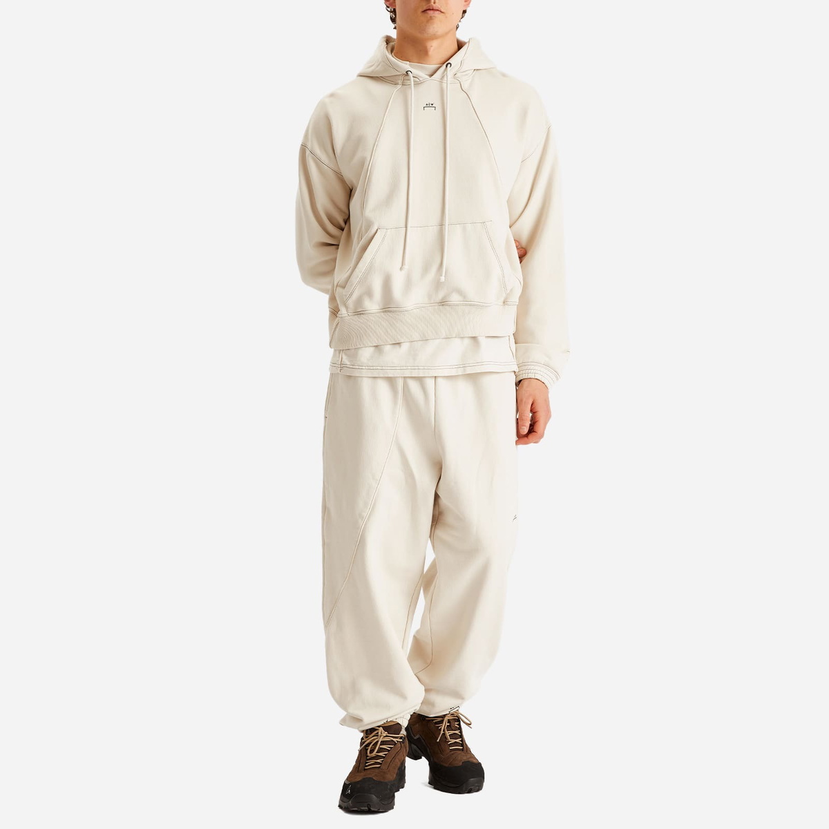 A-COLD-WALL* Men's Millbank Sweat Pants in Beige Bone