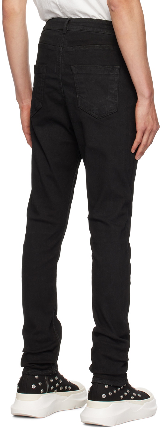Rick Owens DRKSHDW Black Detroit Cut Jeans