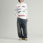 ICECREAM Men's Pit Crew Ls T-Shirt in White